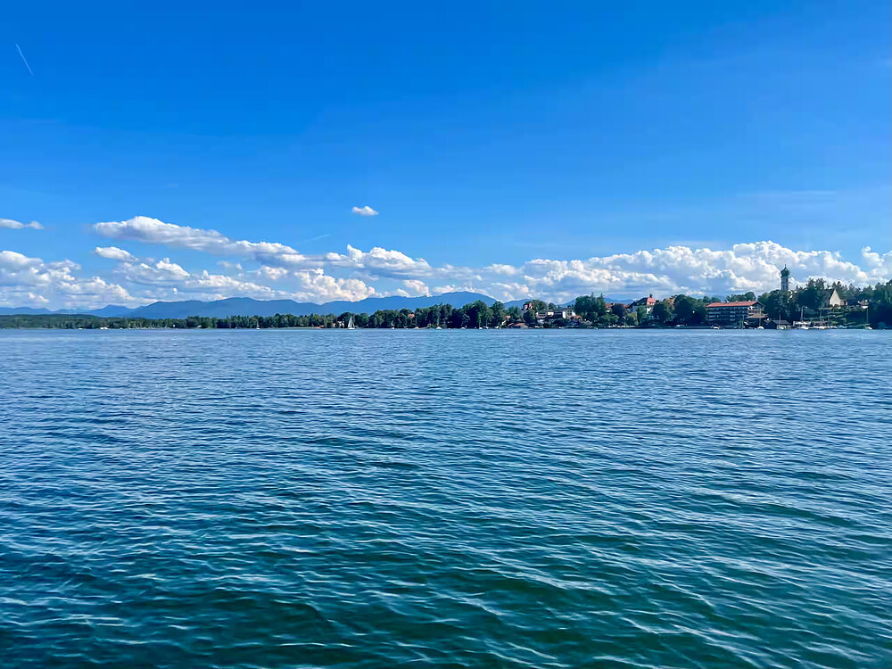 Blick auf den Starnberger See